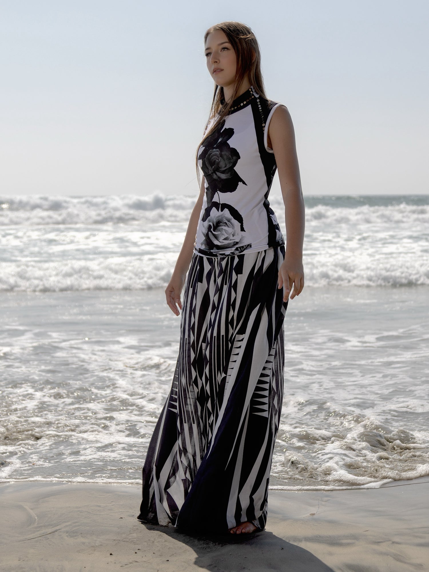 Etched Visions Palazzo Pant