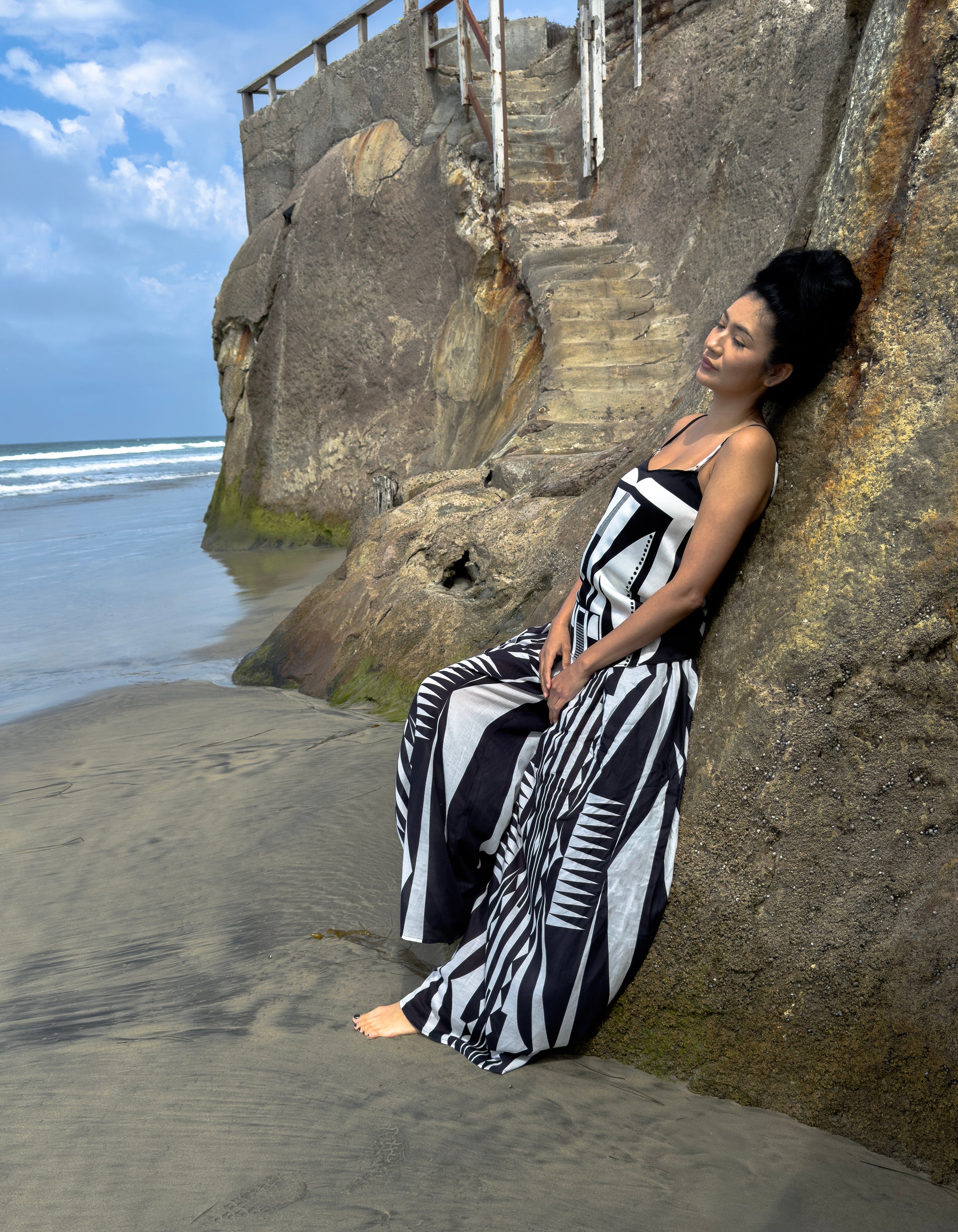 Etched Visions Palazzo Pant