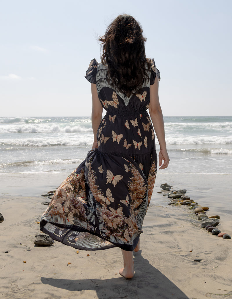 Butterfly Shells and NDN Flowers 