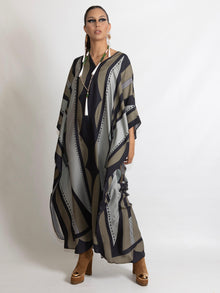 Earth colors Parfleche Kaftan