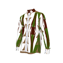 mens button-up - mens natural paint button up in Tencel Dobby