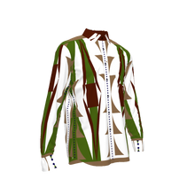 mens button-up - mens natural paint button up in Tencel Dobby